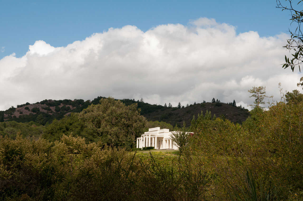 Villa in the distance